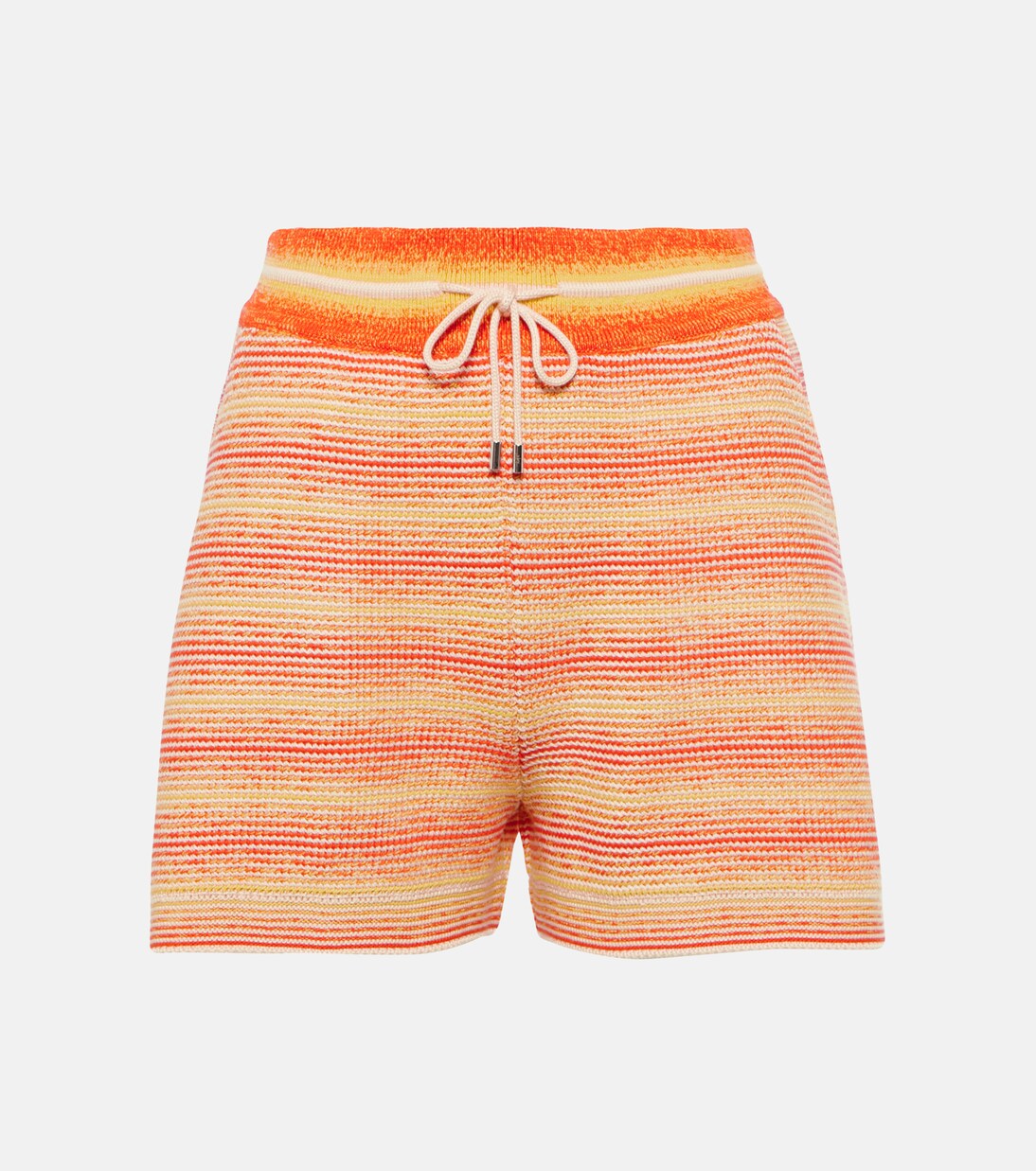 Cornell silk and cotton knit shorts | Loro Piana