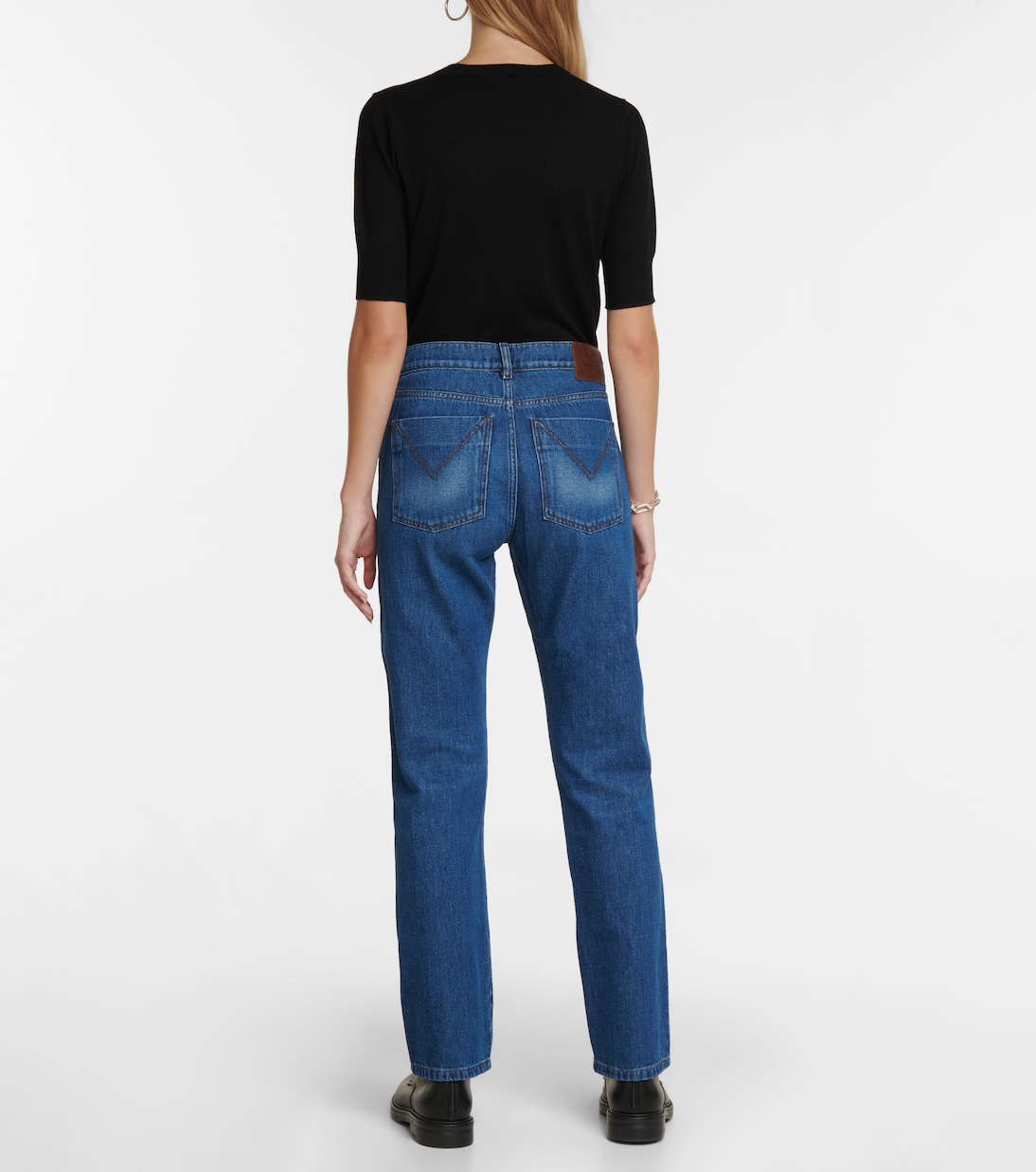 Zena high-rise straight jeans | Max Mara