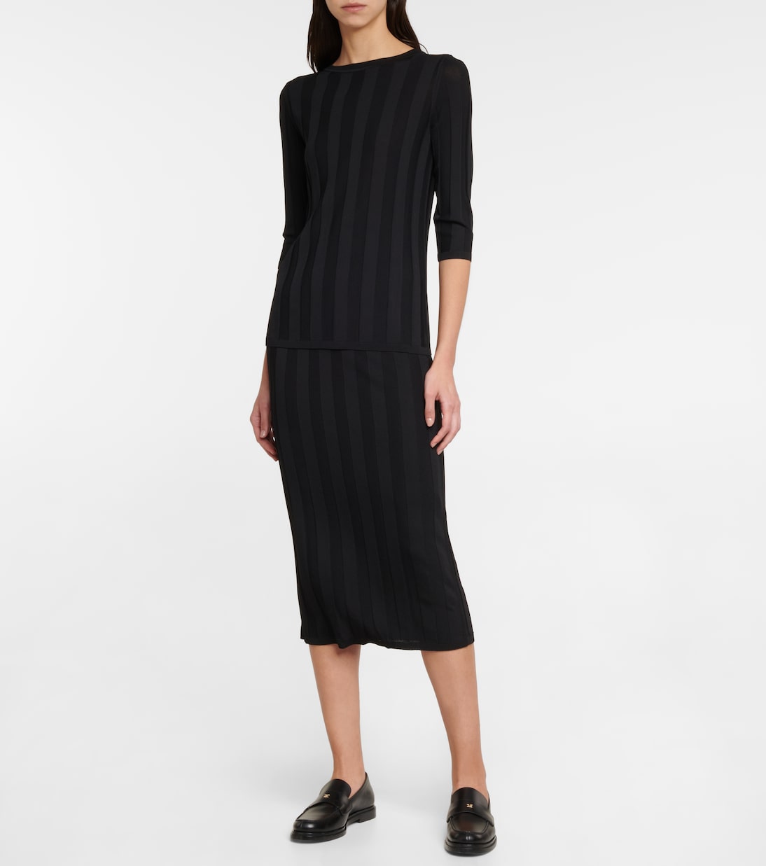 Bleistiftrock Gallia aus Rippstrick | Max Mara