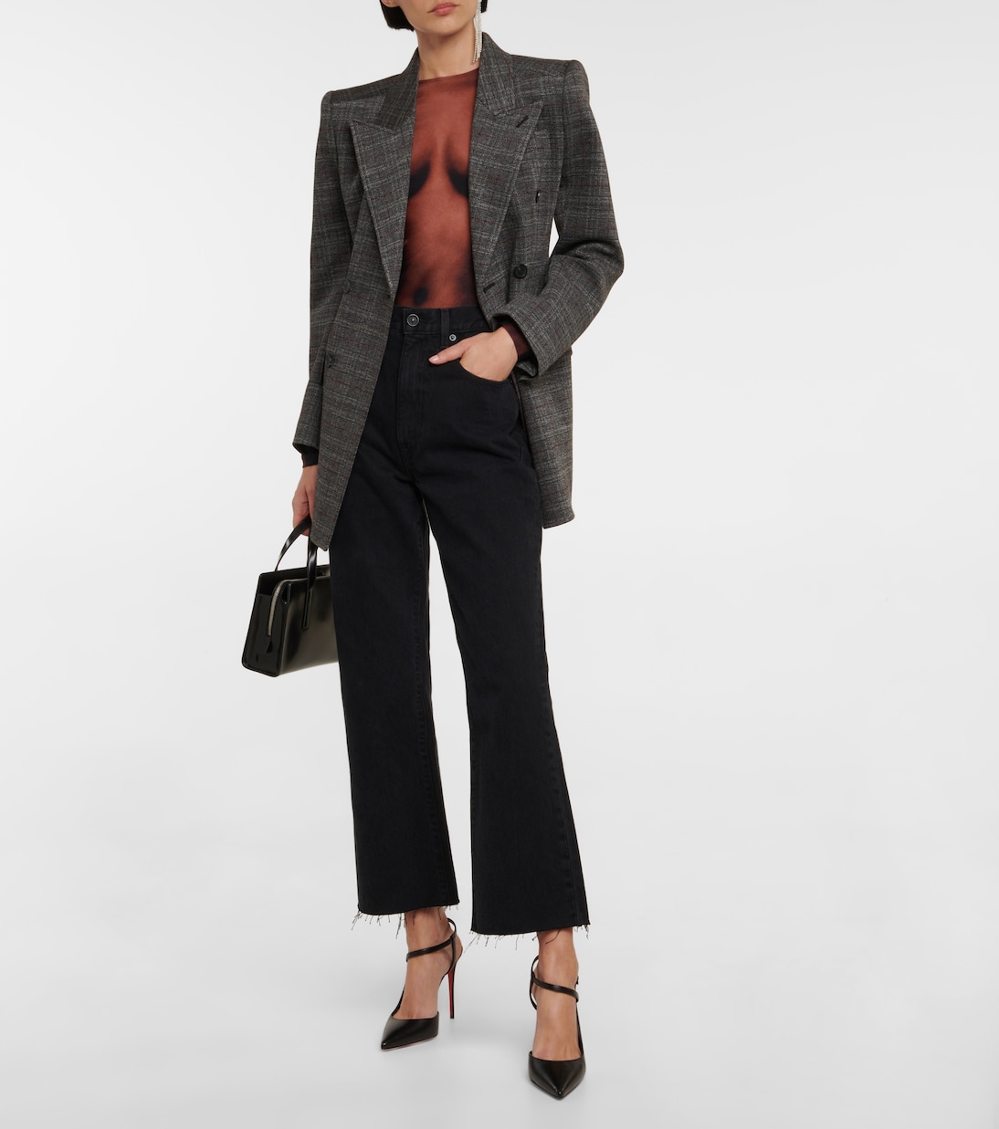 Salones destalonados Jenlove 100 de piel | Christian Louboutin