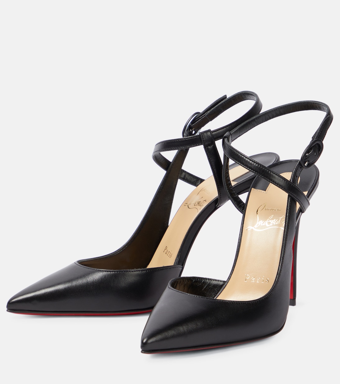 Salones destalonados Jenlove 100 de piel | Christian Louboutin