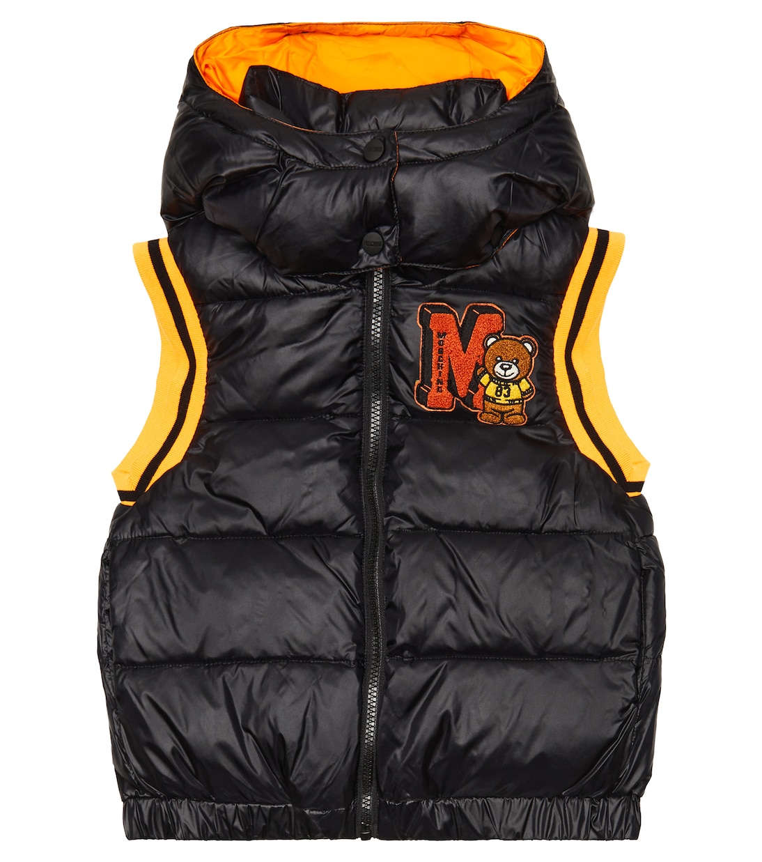 Embroidered padded vest | Moschino Kids