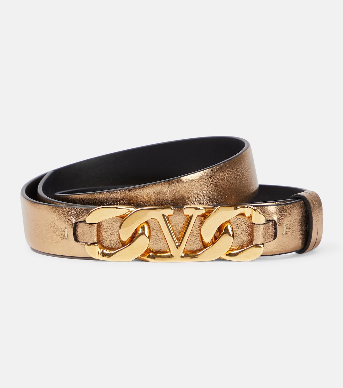 Cintura VLogo Chain in pelle | Valentino Garavani