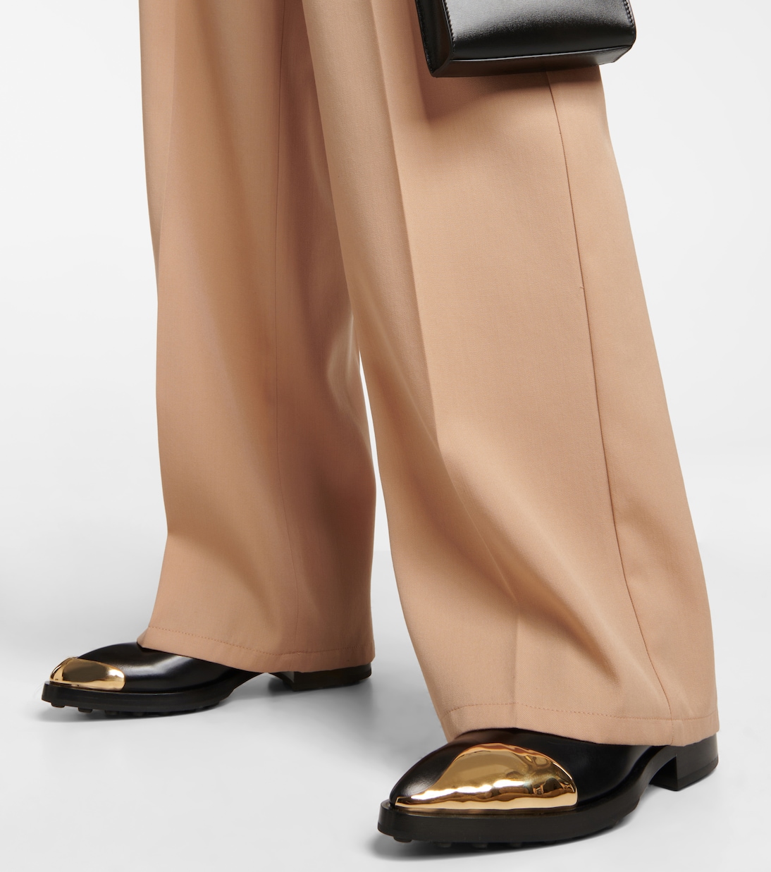 Embellished leather Derby shoes | Jil Sander