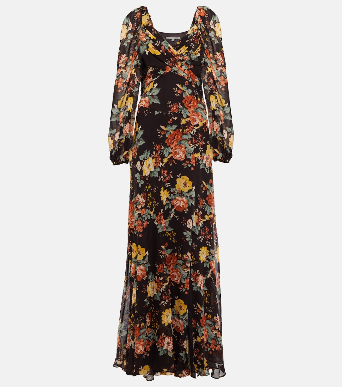 Avani floral printed silk maxi dress | Veronica Beard