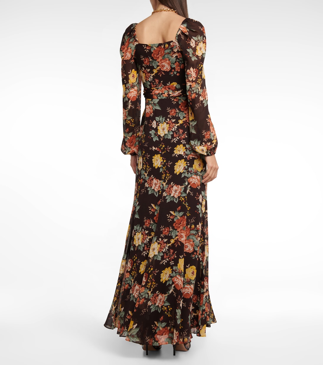 Avani floral printed silk maxi dress | Veronica Beard