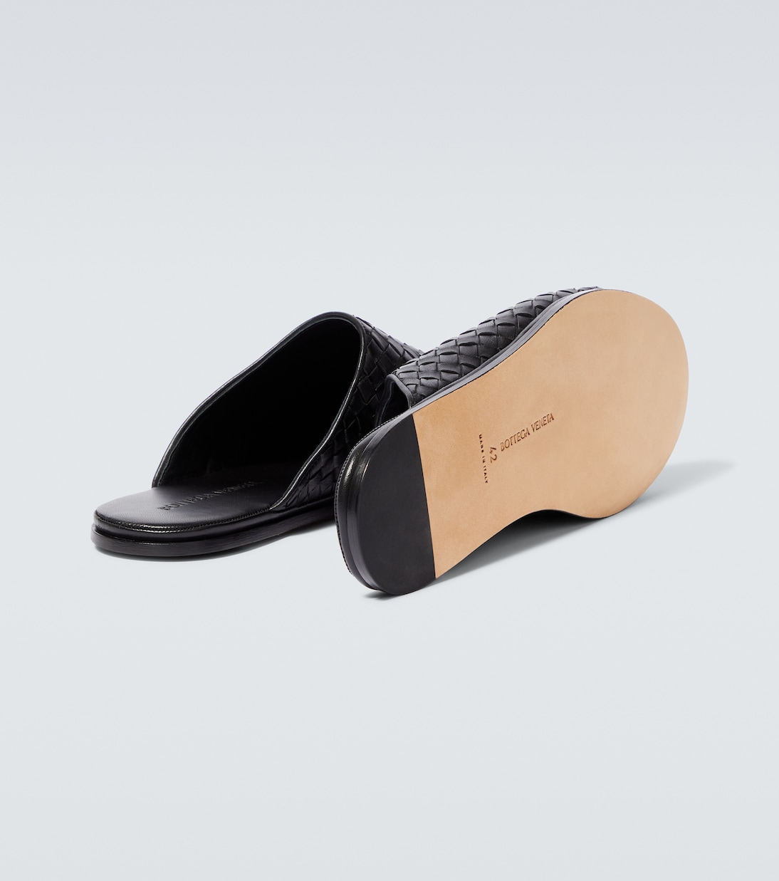 Intrecciato leather slippers | Bottega Veneta