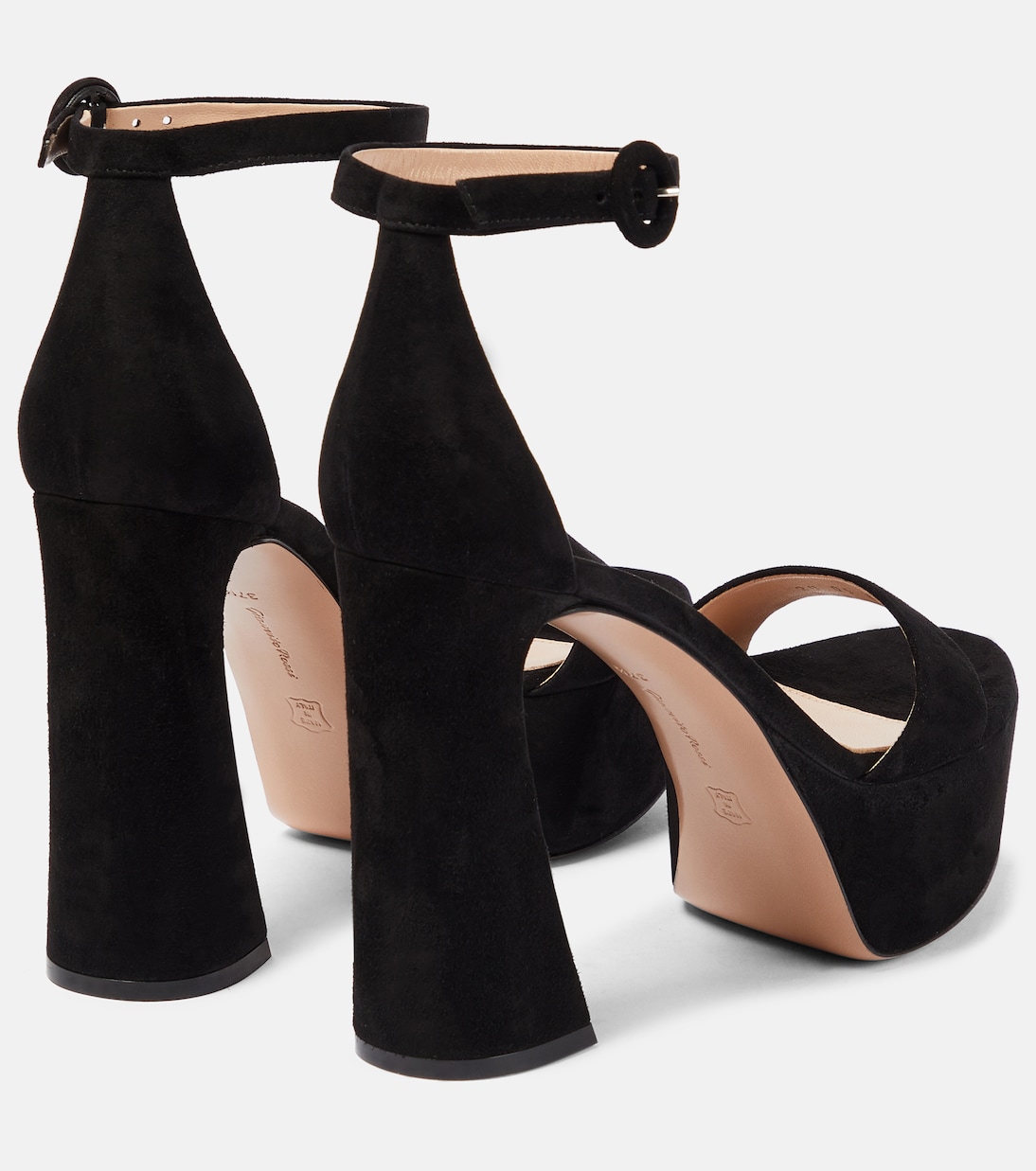 Suede platform sandals | Gianvito Rossi