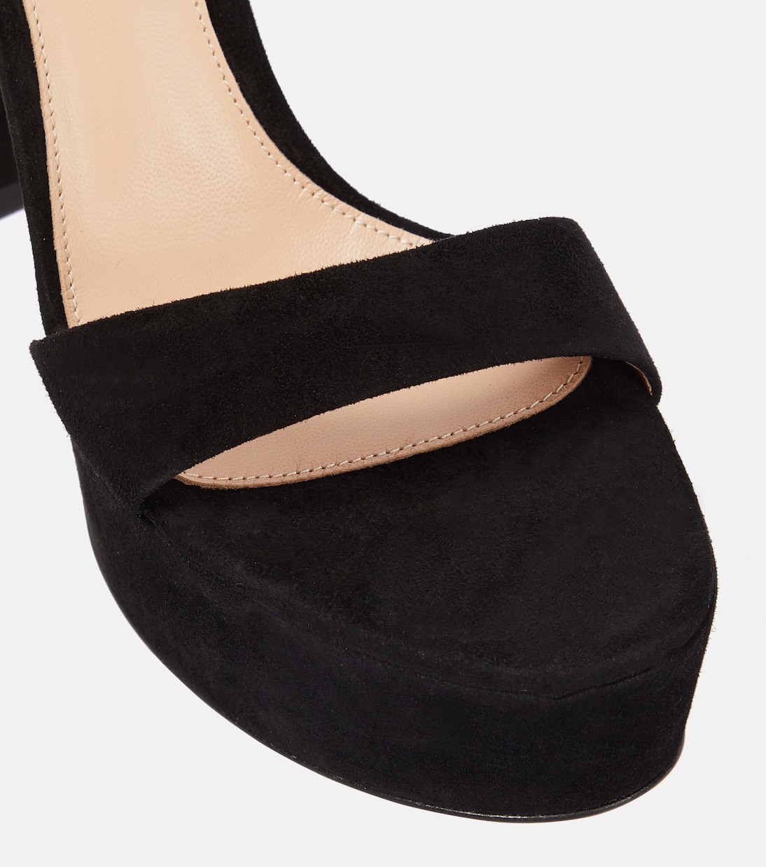 Suede platform sandals | Gianvito Rossi