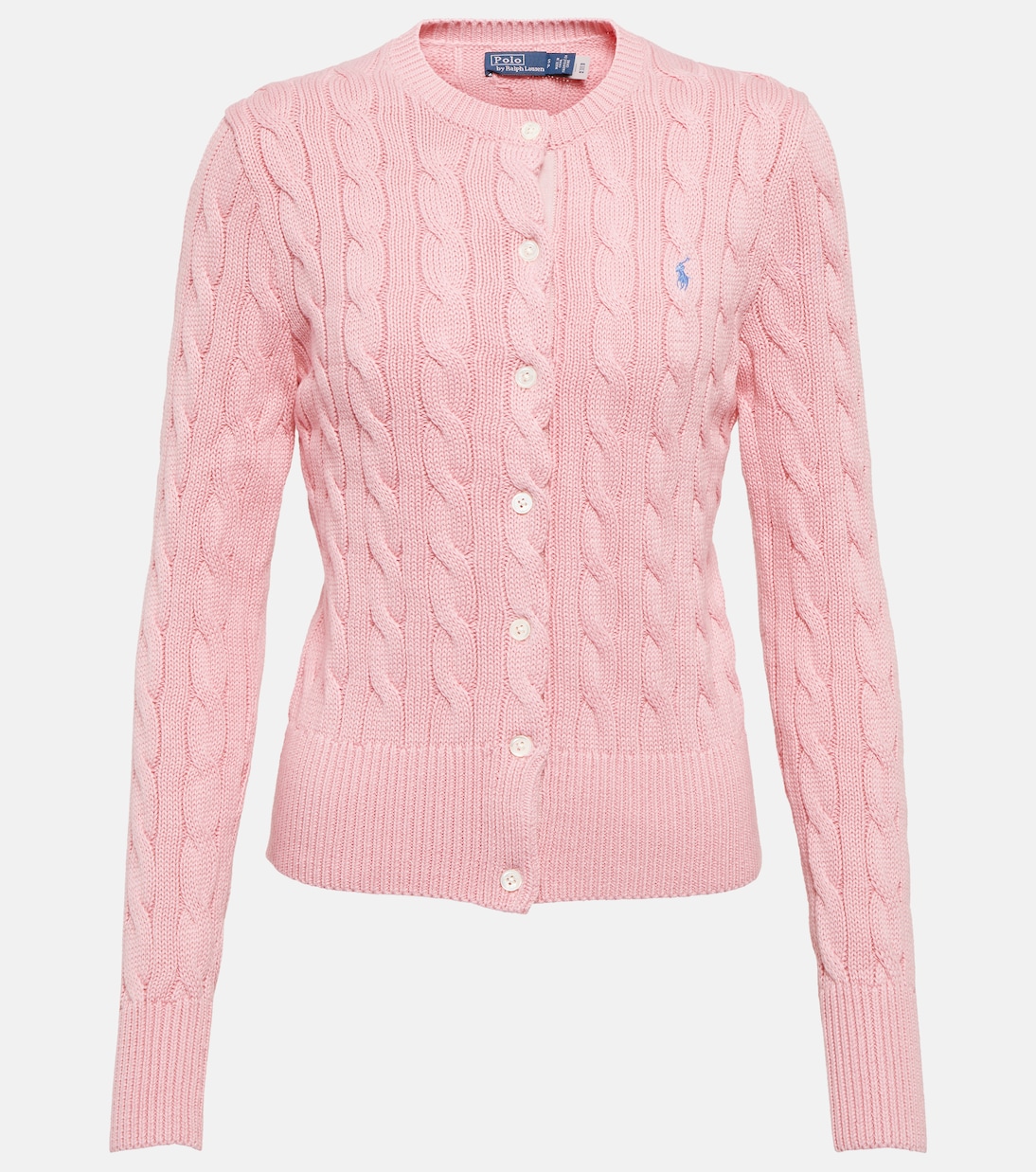 Cárdigan en punto trenzado de algodón | Polo Ralph Lauren