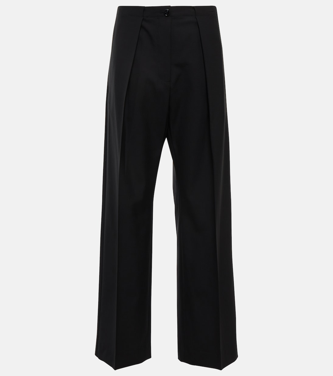 Pantalon à taille basse en laine | Acne Studios