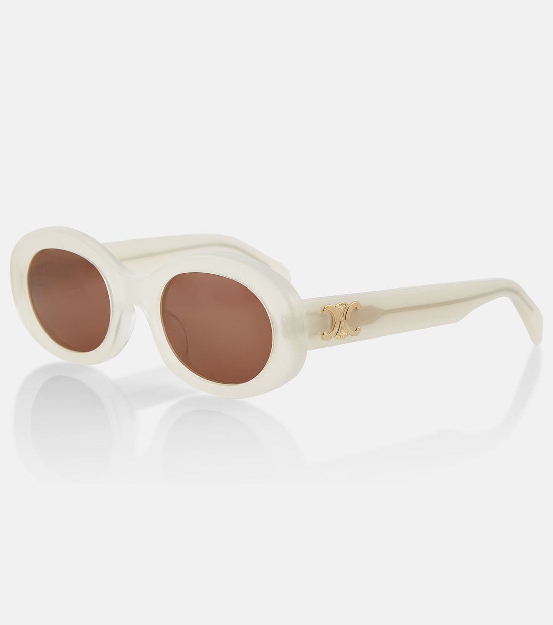 Lunettes de soleil ovales Triomphe 01 | Celine Eyewear