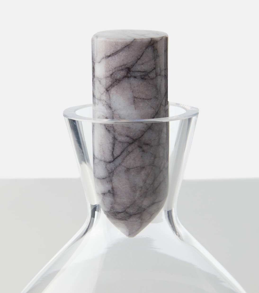 Alba crystal decanter | Nude