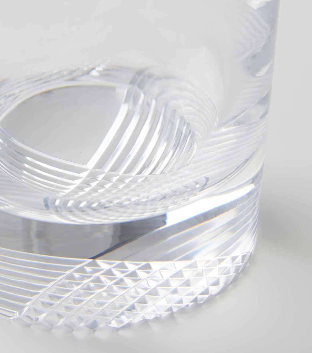 Alba crystal decanter | Nude
