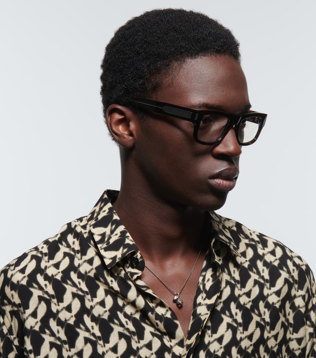 SL 574 rectangular glasses | Saint Laurent