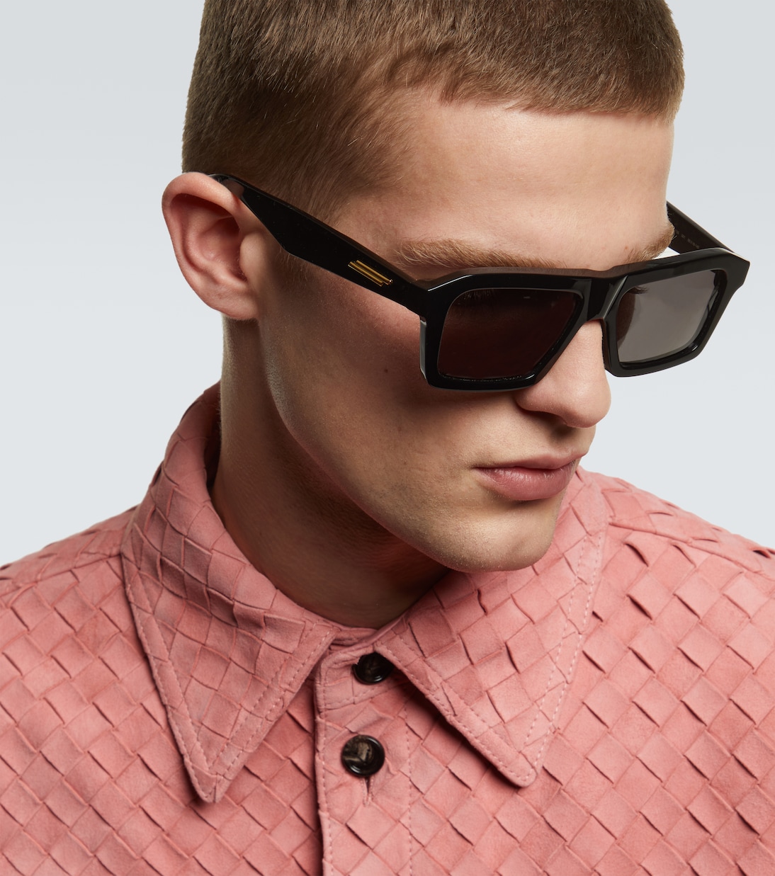 Eckige Sonnenbrille | Bottega Veneta