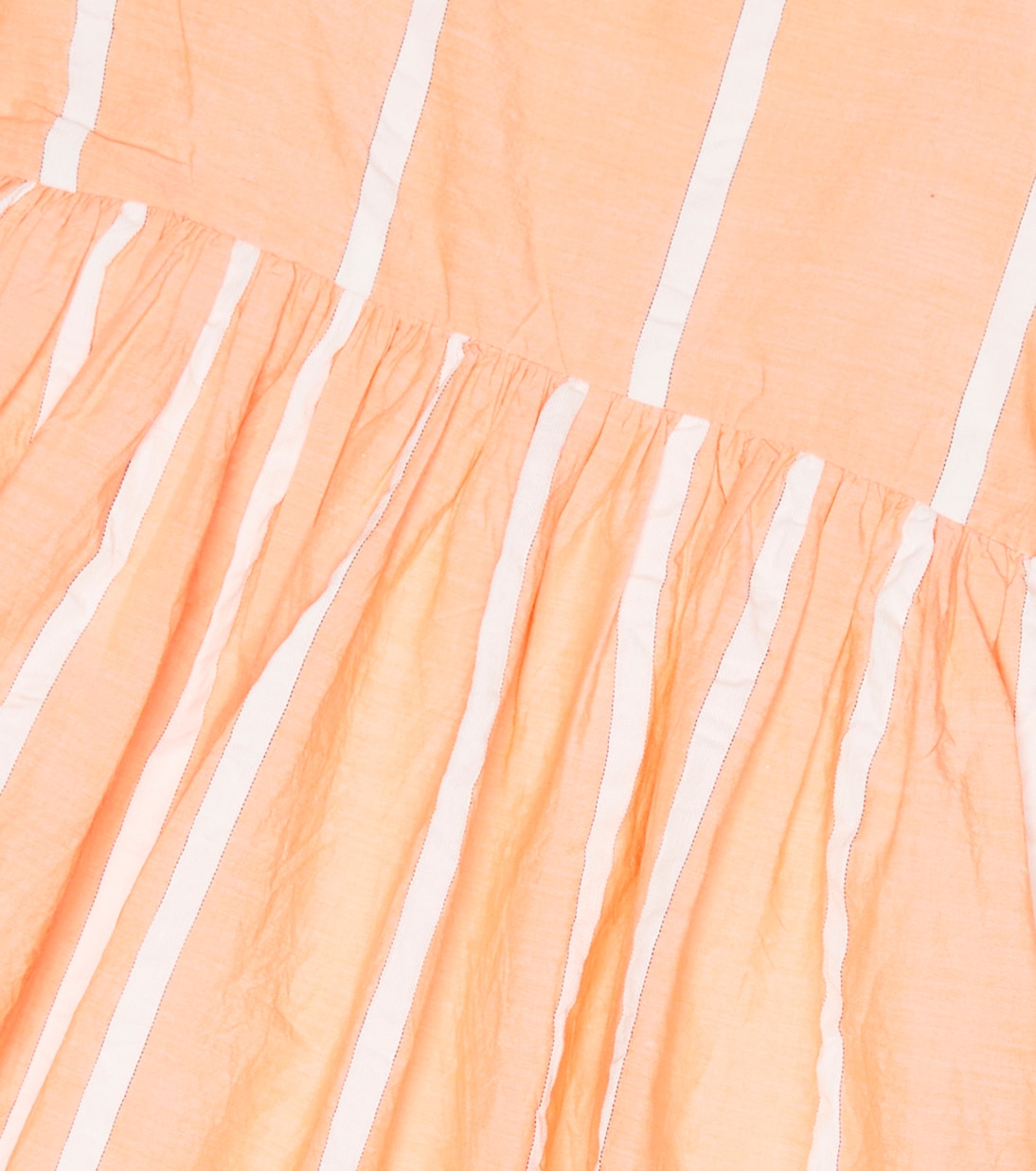 Robe Suzy rayée en coton et lin | Morley
