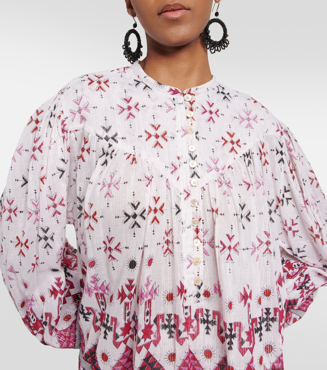 Bedruckte Bluse Salika aus Baumwolle | Marant Etoile