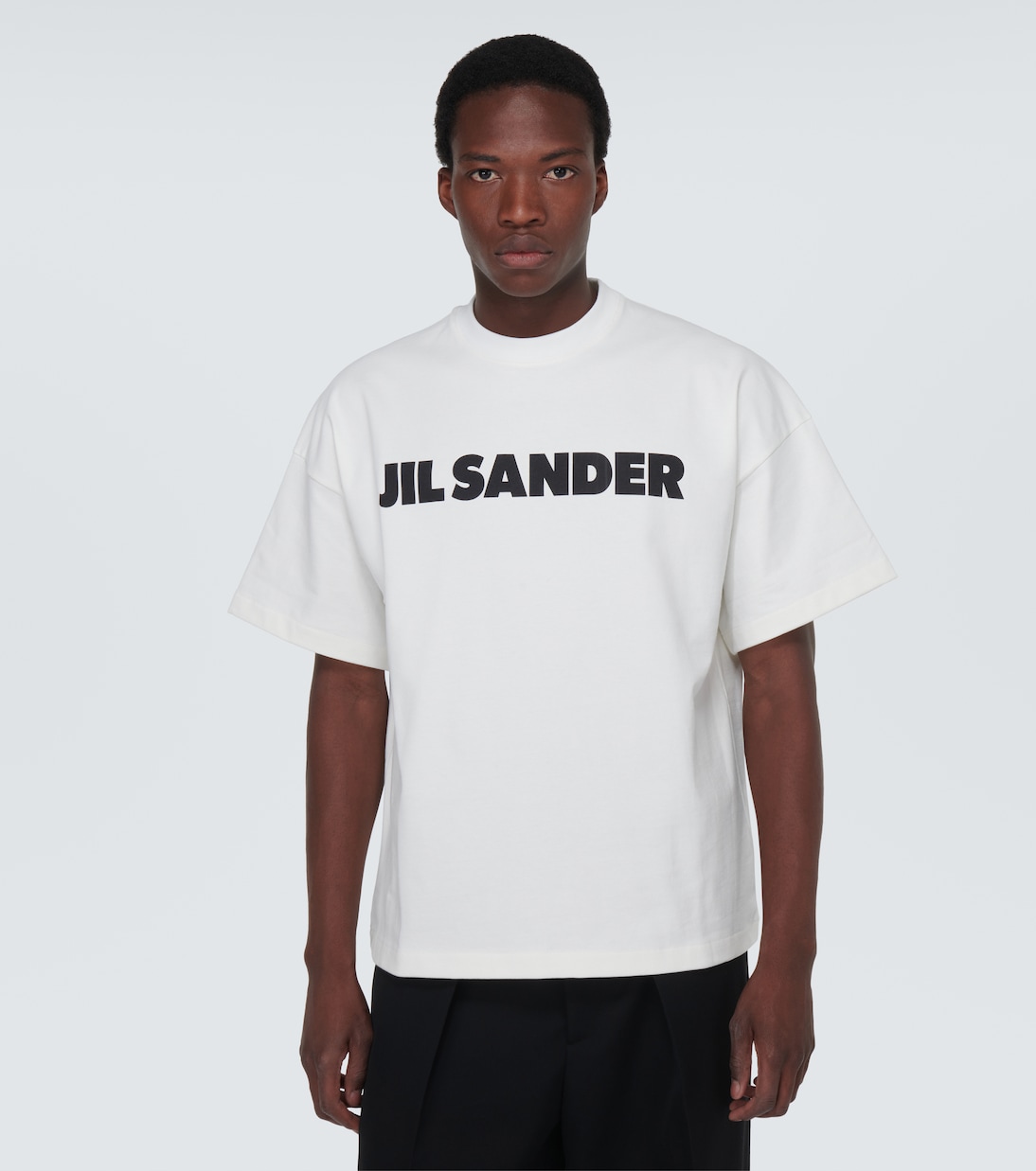 Logo cotton jersey T-shirt | Jil Sander