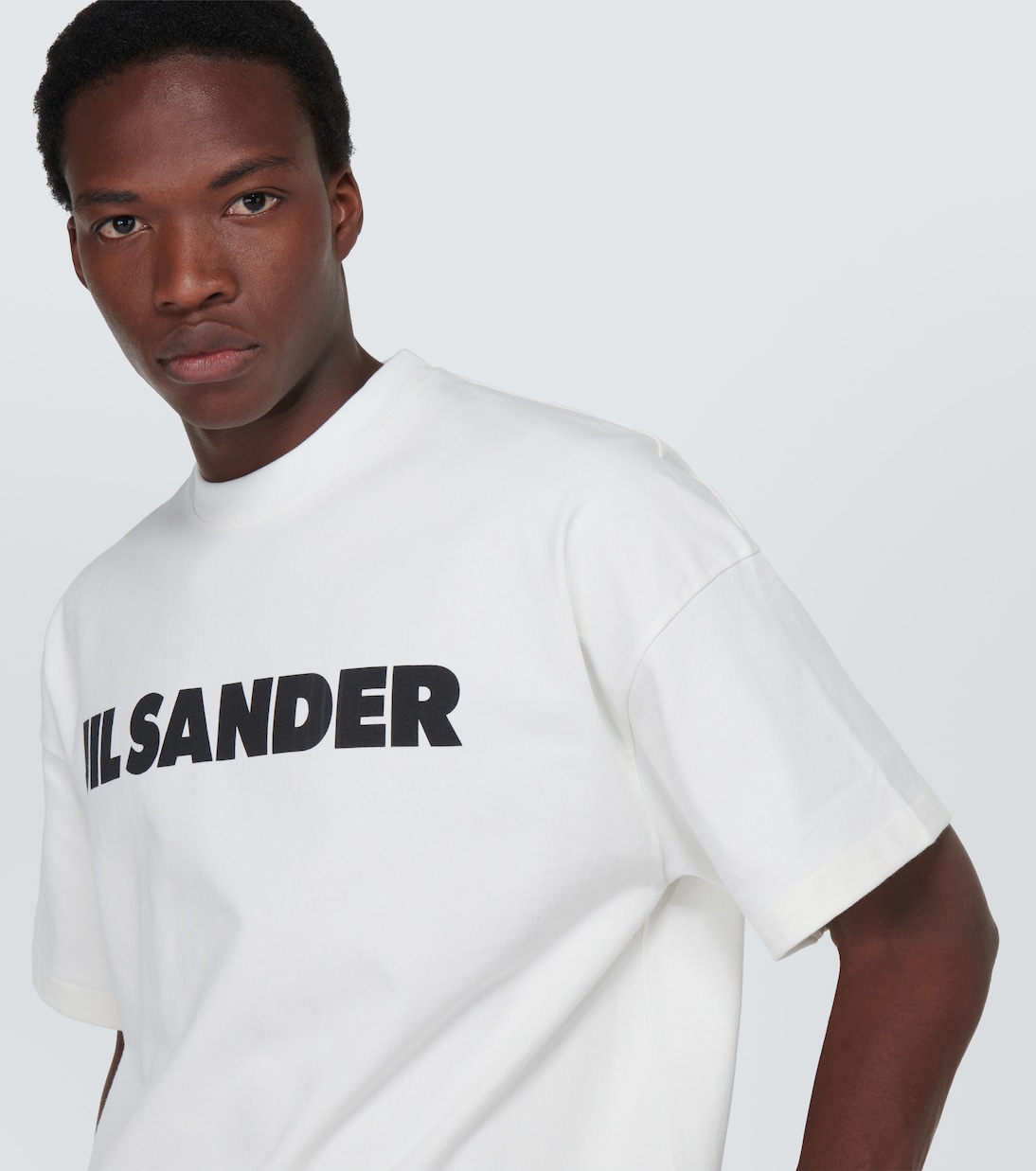 Logo cotton jersey T-shirt | Jil Sander