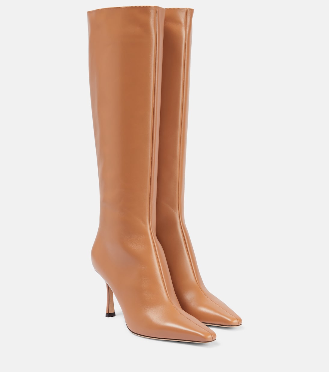 Botas altas Agathe 85 de piel | Jimmy Choo
