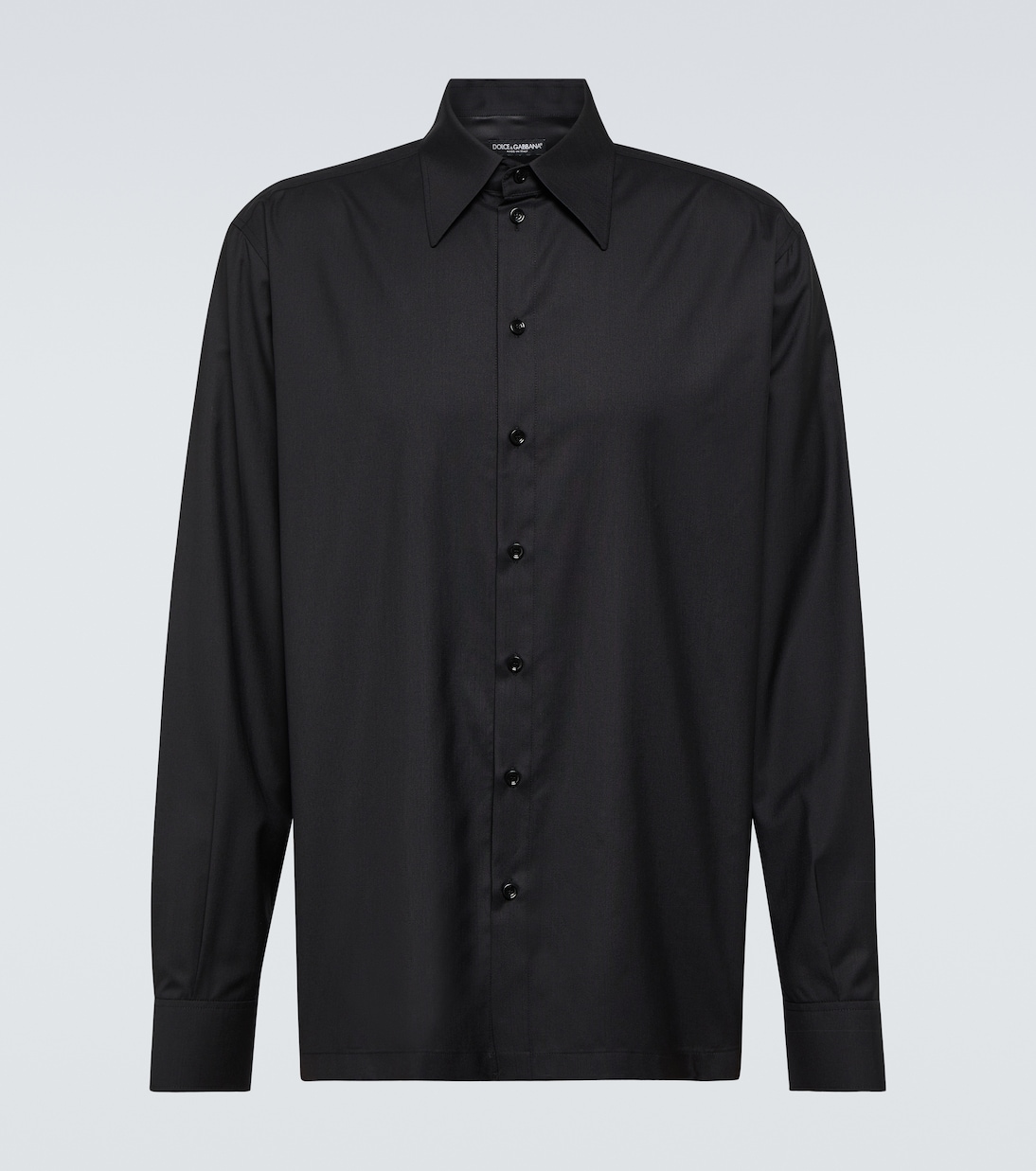 Hemd aus Wolle und Seide | Dolce&Gabbana