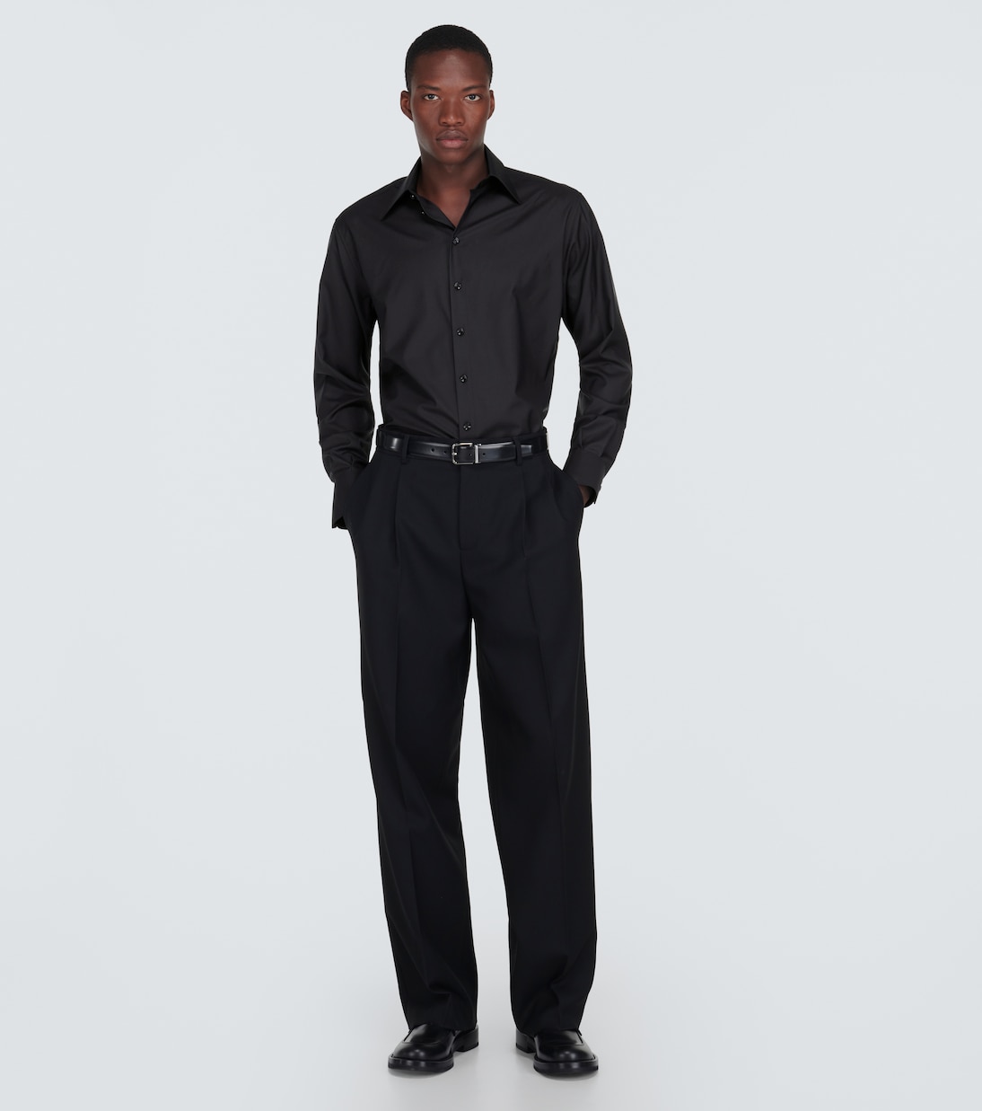 Hemd aus Wolle und Seide | Dolce&Gabbana
