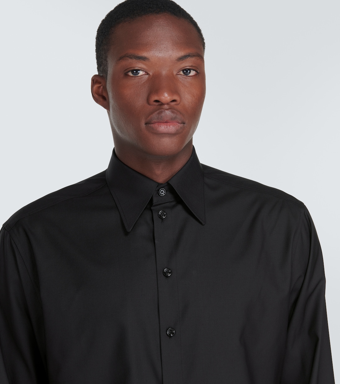 Hemd aus Wolle und Seide | Dolce&Gabbana