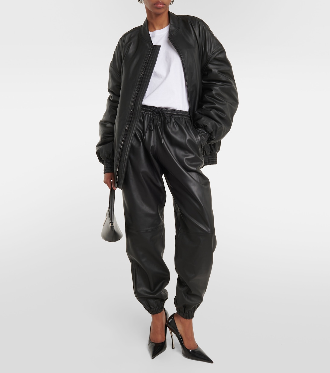 Hose aus Leder | Wardrobe.NYC