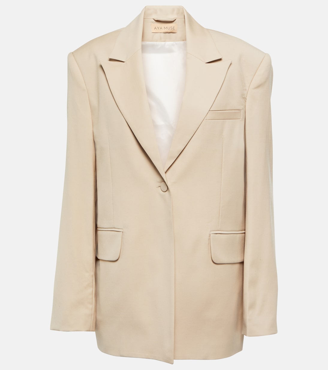 Lacun oversized wool blazer | Aya Muse