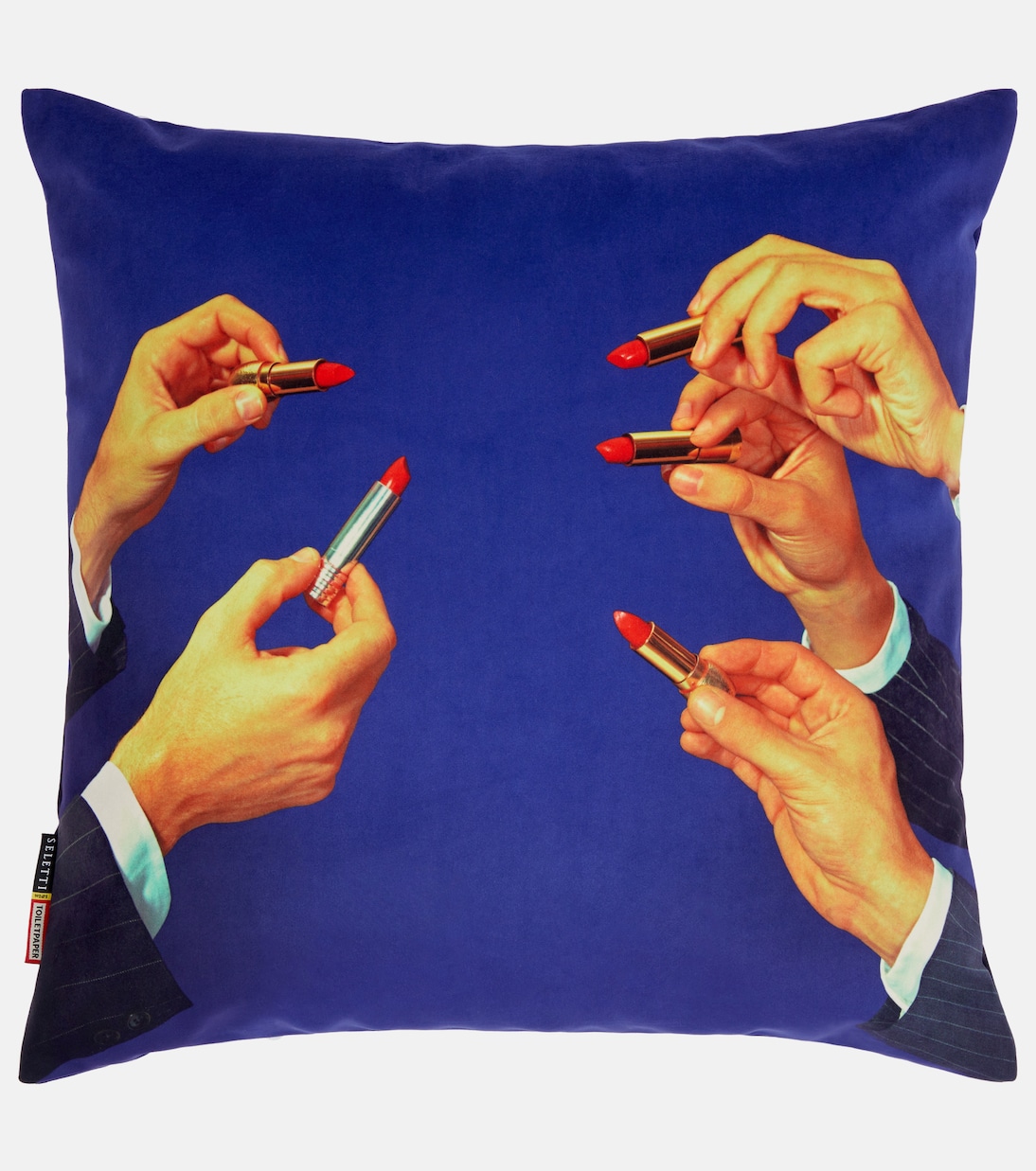 x Toiletpaper – Coussin Lipsticks | Seletti