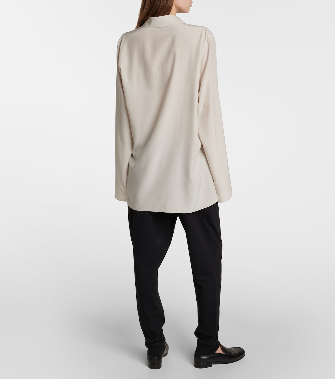 Blusa Malon in seta | The Row