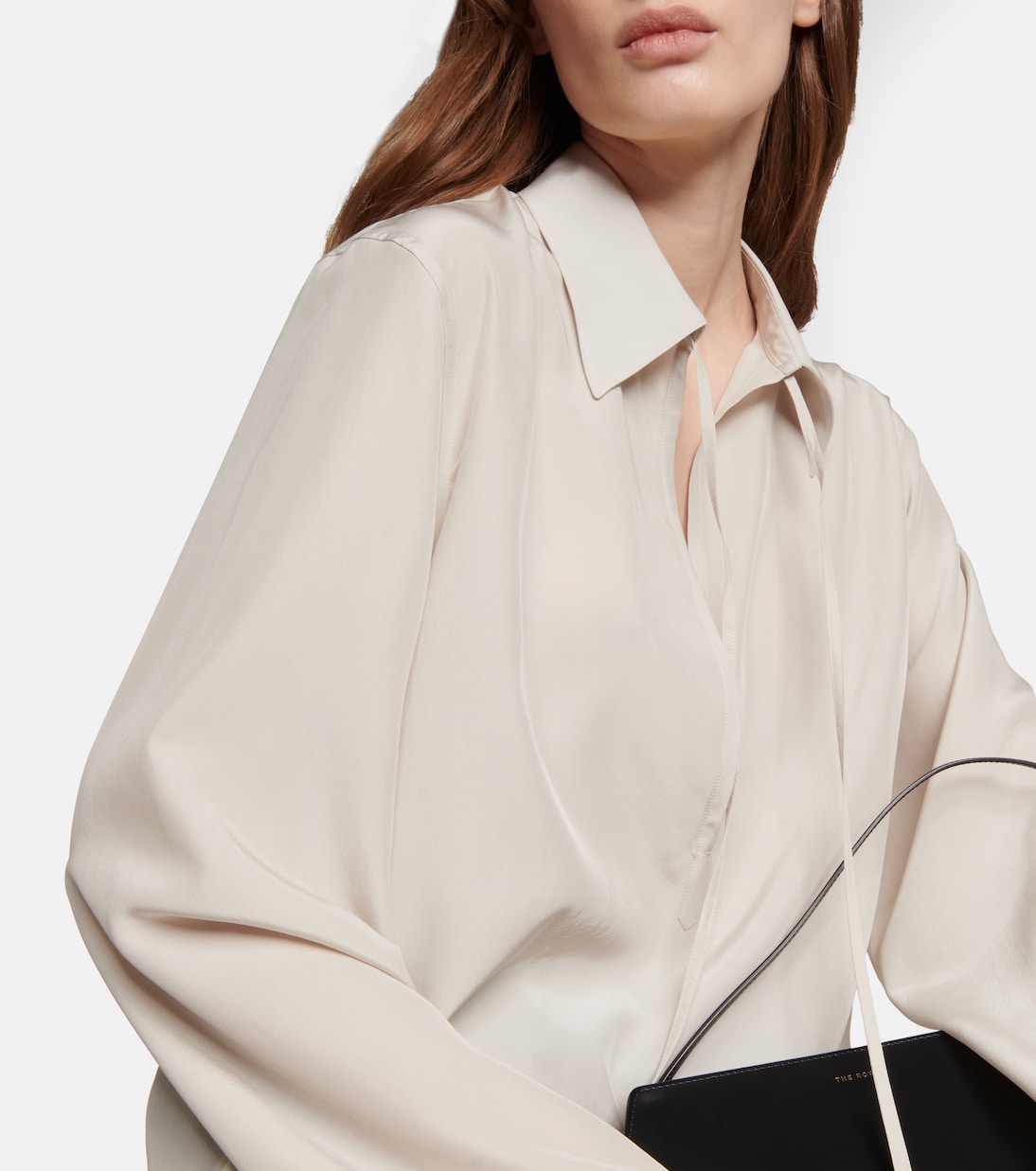 Blusa Malon in seta | The Row