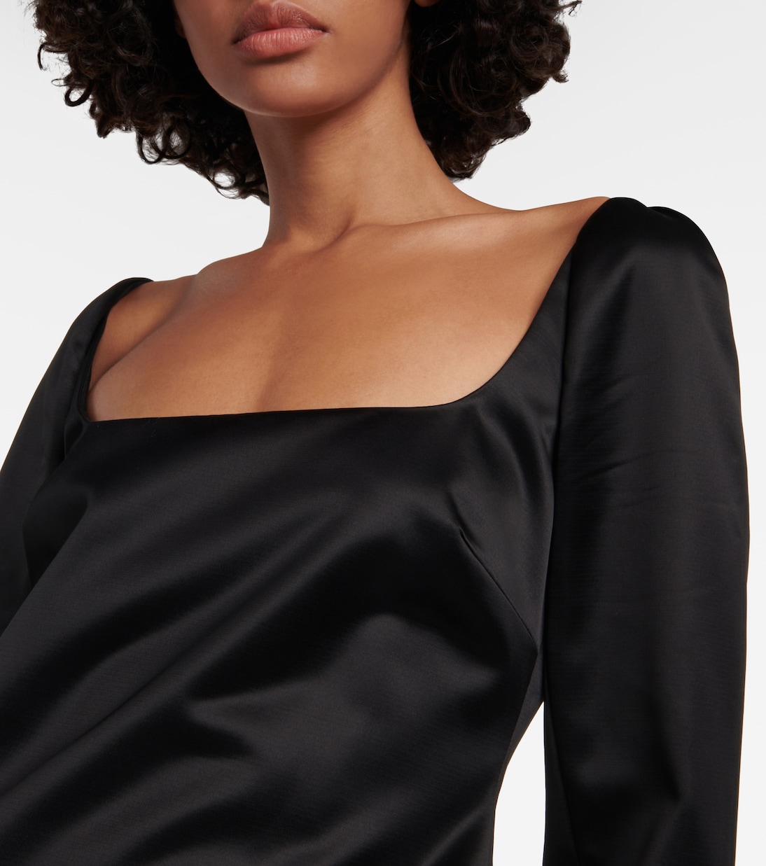 Minikleid Tate aus Satin | Khaite