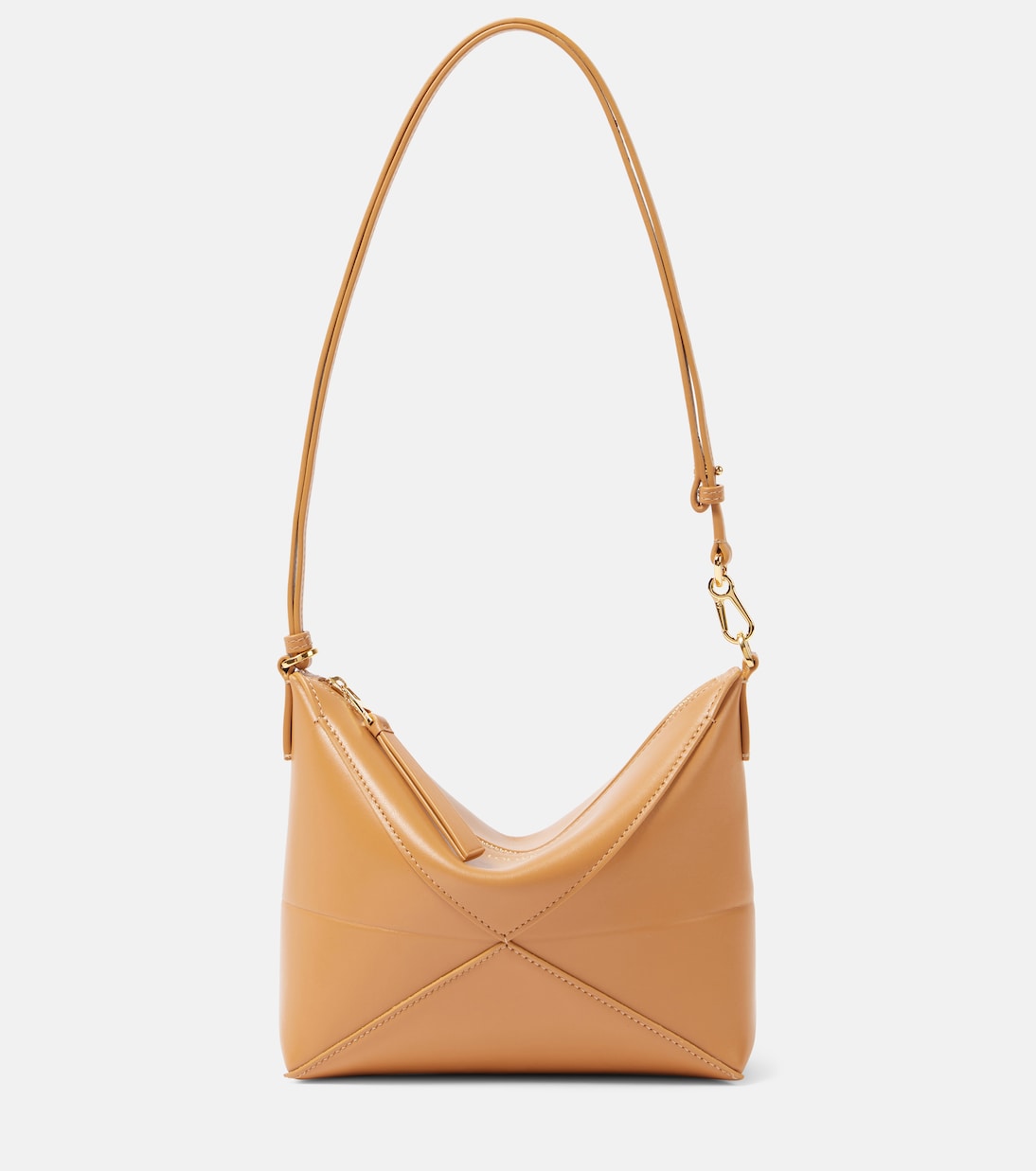 Schultertasche Puzzle Fold aus Leder | Loewe