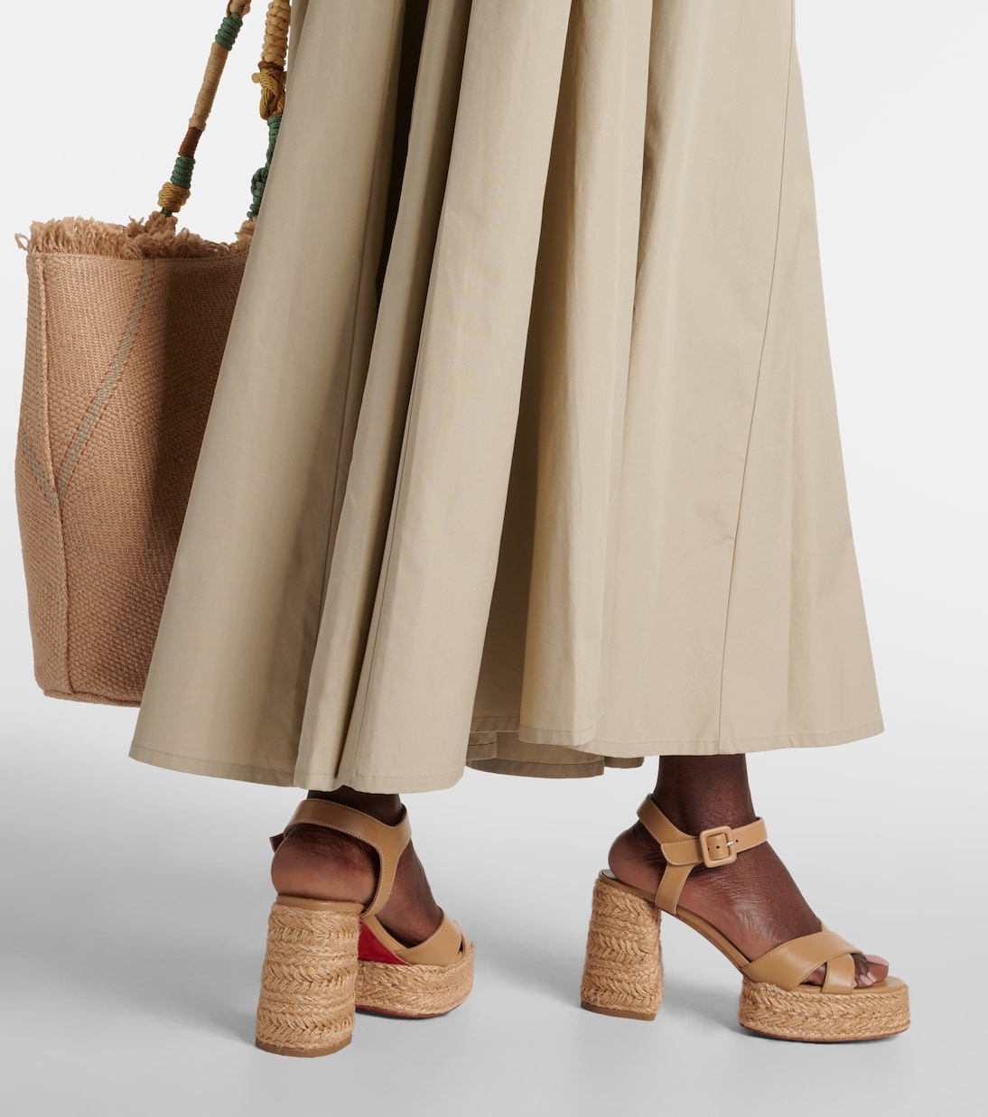 Sandales Calakala 70 en cuir | Christian Louboutin