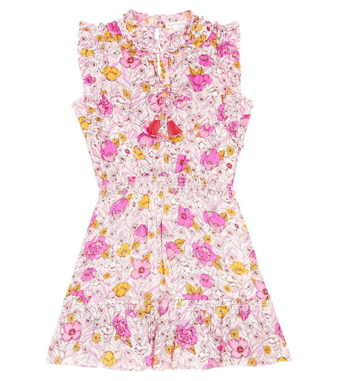 Robe Triny à fleurs | Poupette St Barth Kids