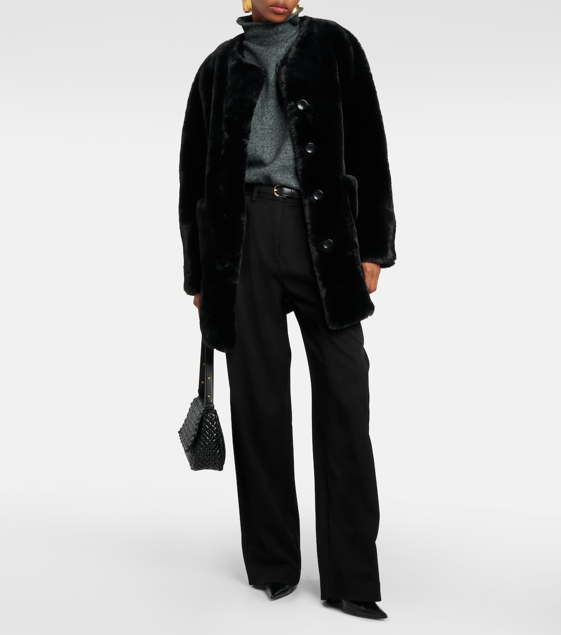 White Label - Cappotto Penelope in pelliccia sintetica | Proenza Schouler
