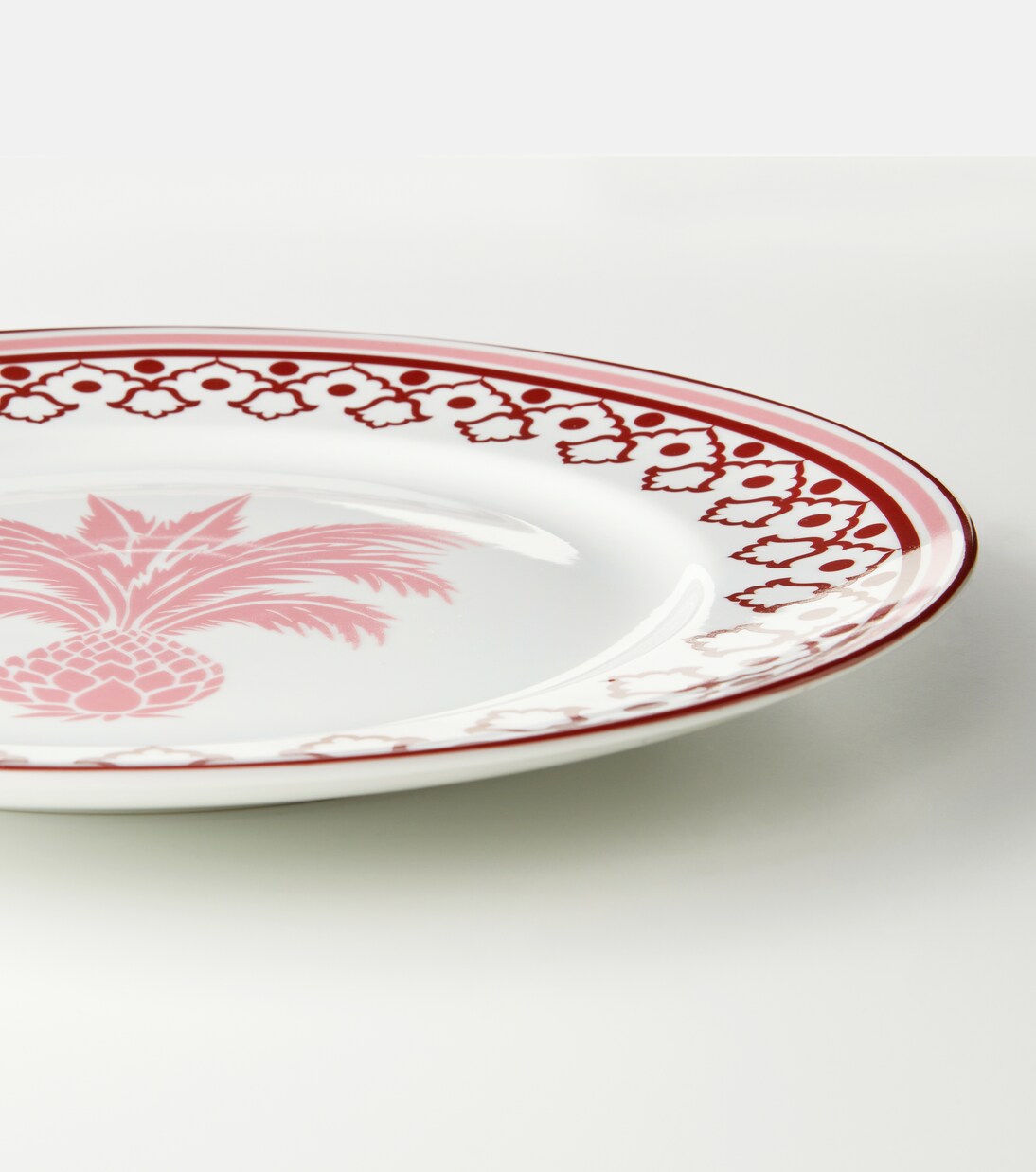 Jaipur porcelain charger plate | Aquazzura Casa