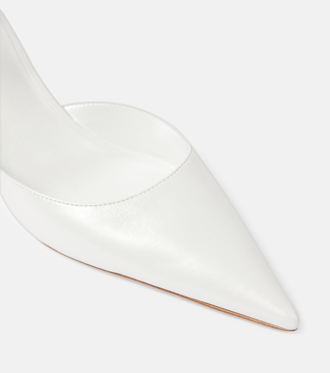 Verzierte Mules Cleo aus Leder | Rene Caovilla