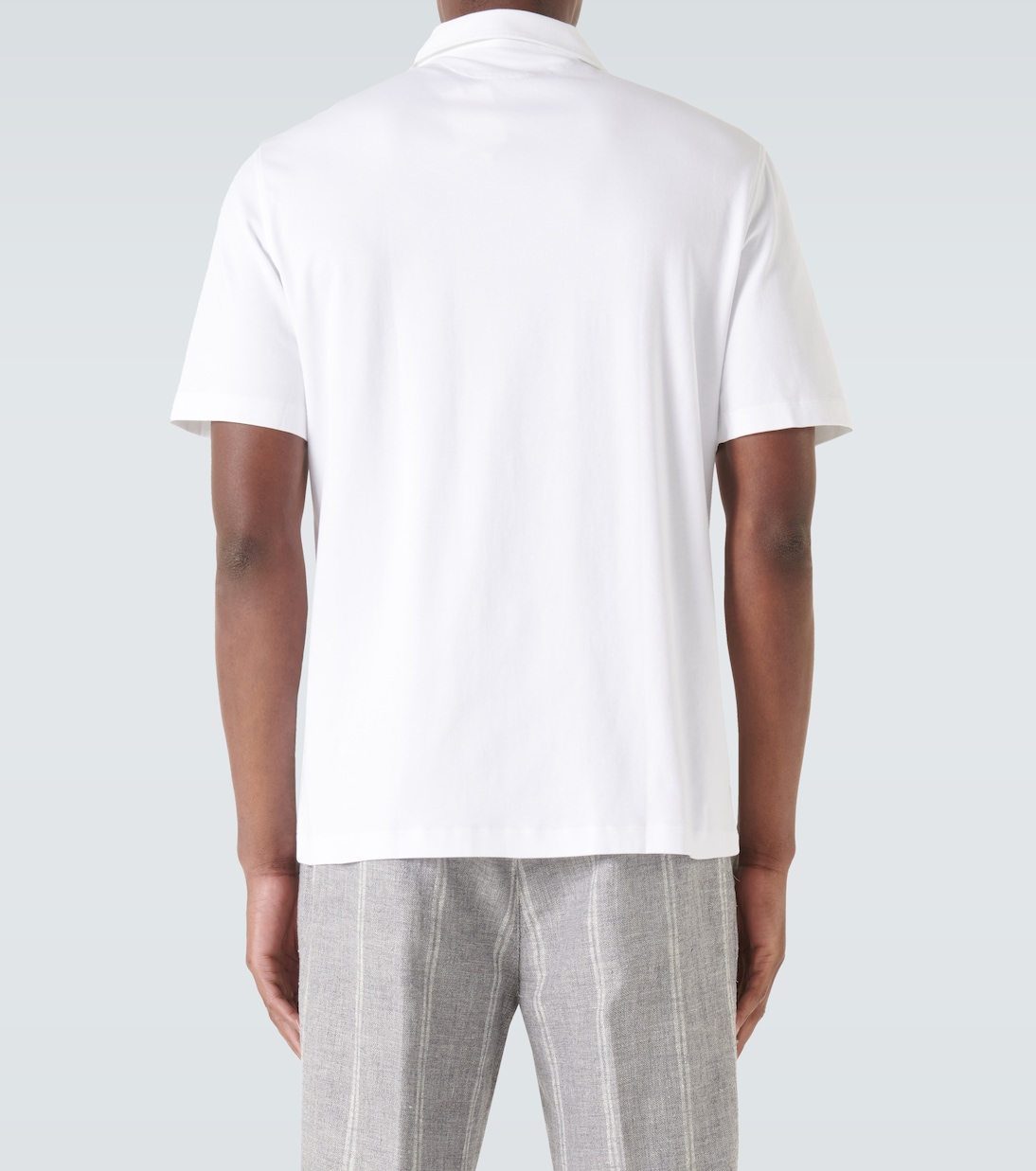 Camisa de algodón bordada | Brunello Cucinelli