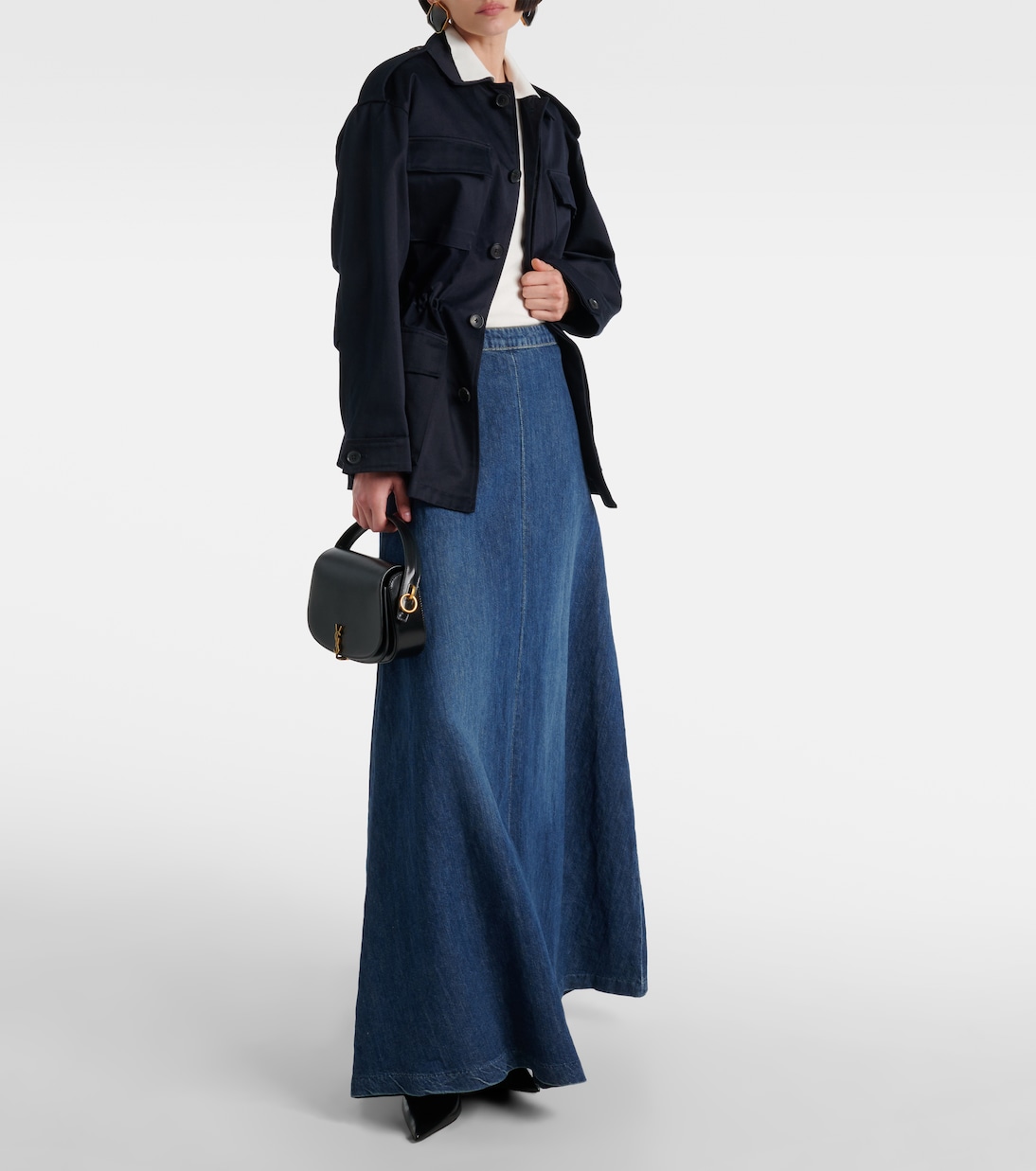 Gonna lunga di jeans Astrid  | Nili Lotan
