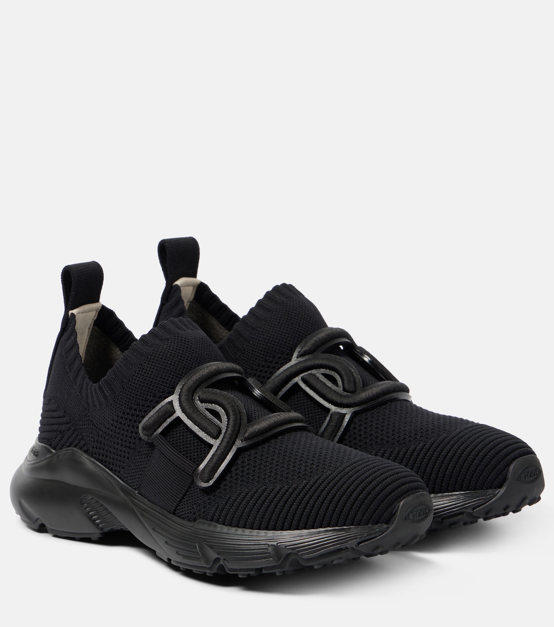 Kate slip on sneakers in black Tods Mytheresa