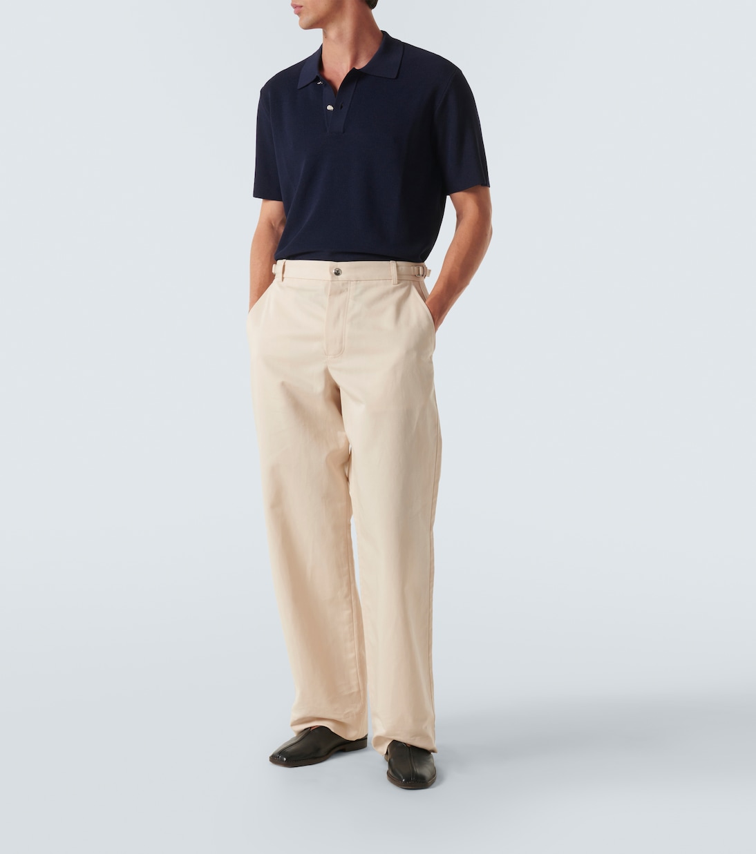 Pantaloni regular Jean in misto cotone | Jacquemus
