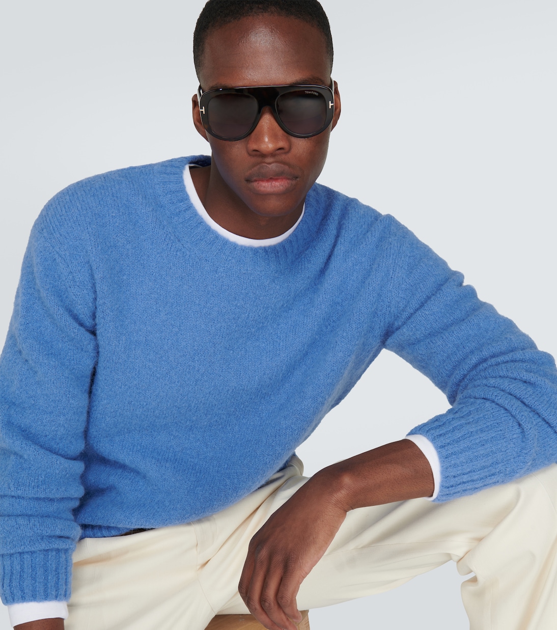 Alpaca-blend sweater | Tom Ford