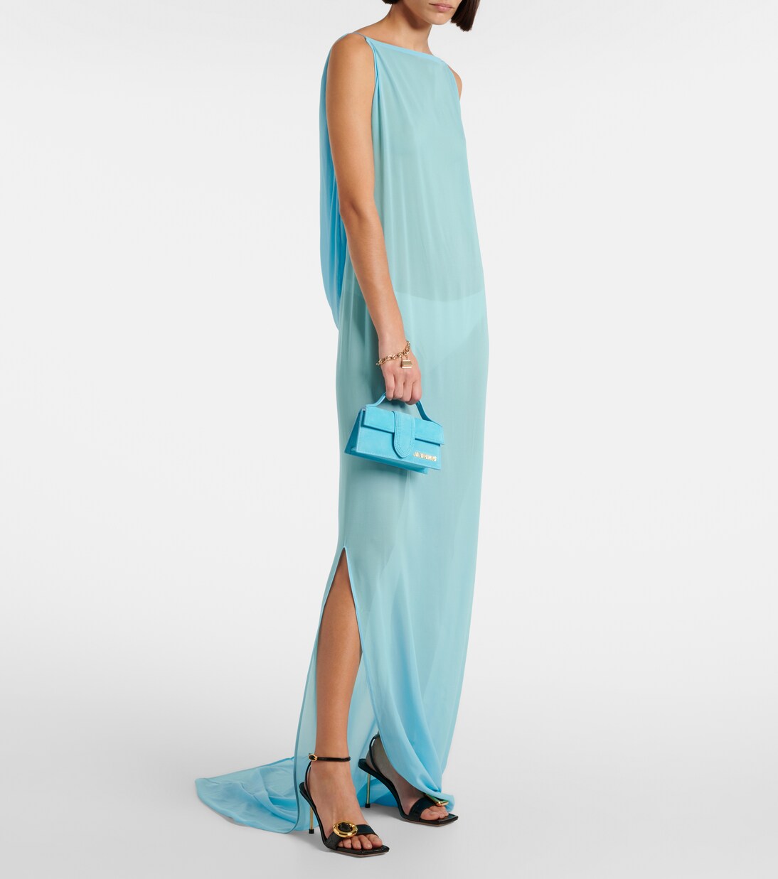 Le Bambino suede shoulder bag | Jacquemus