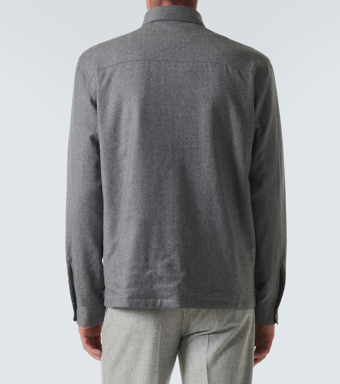 Hemdjacke aus Wolle | Zegna