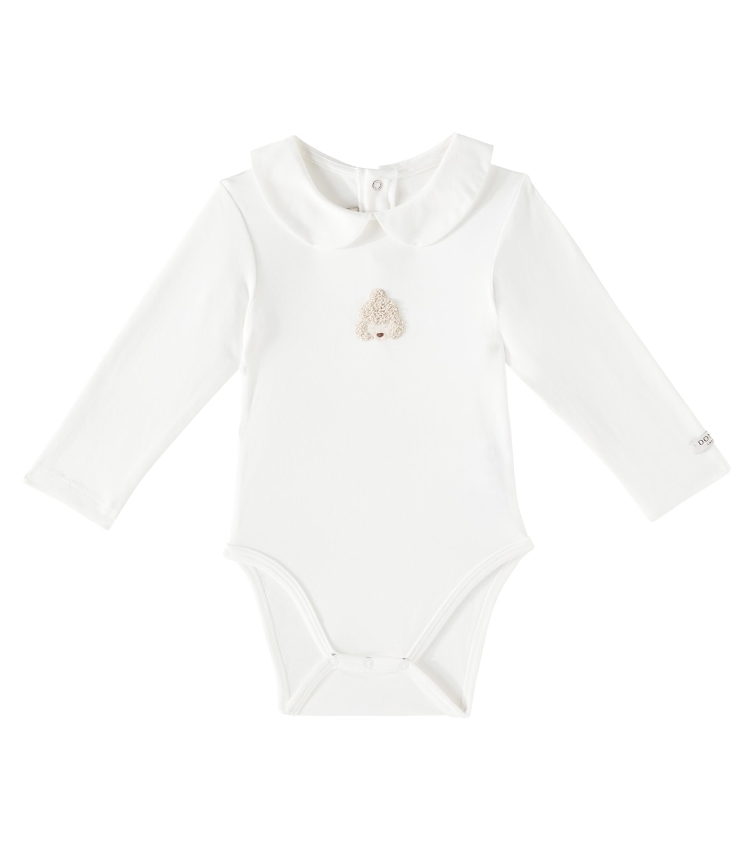 Baby Davo Poodle cotton jersey bodysuit | Donsje