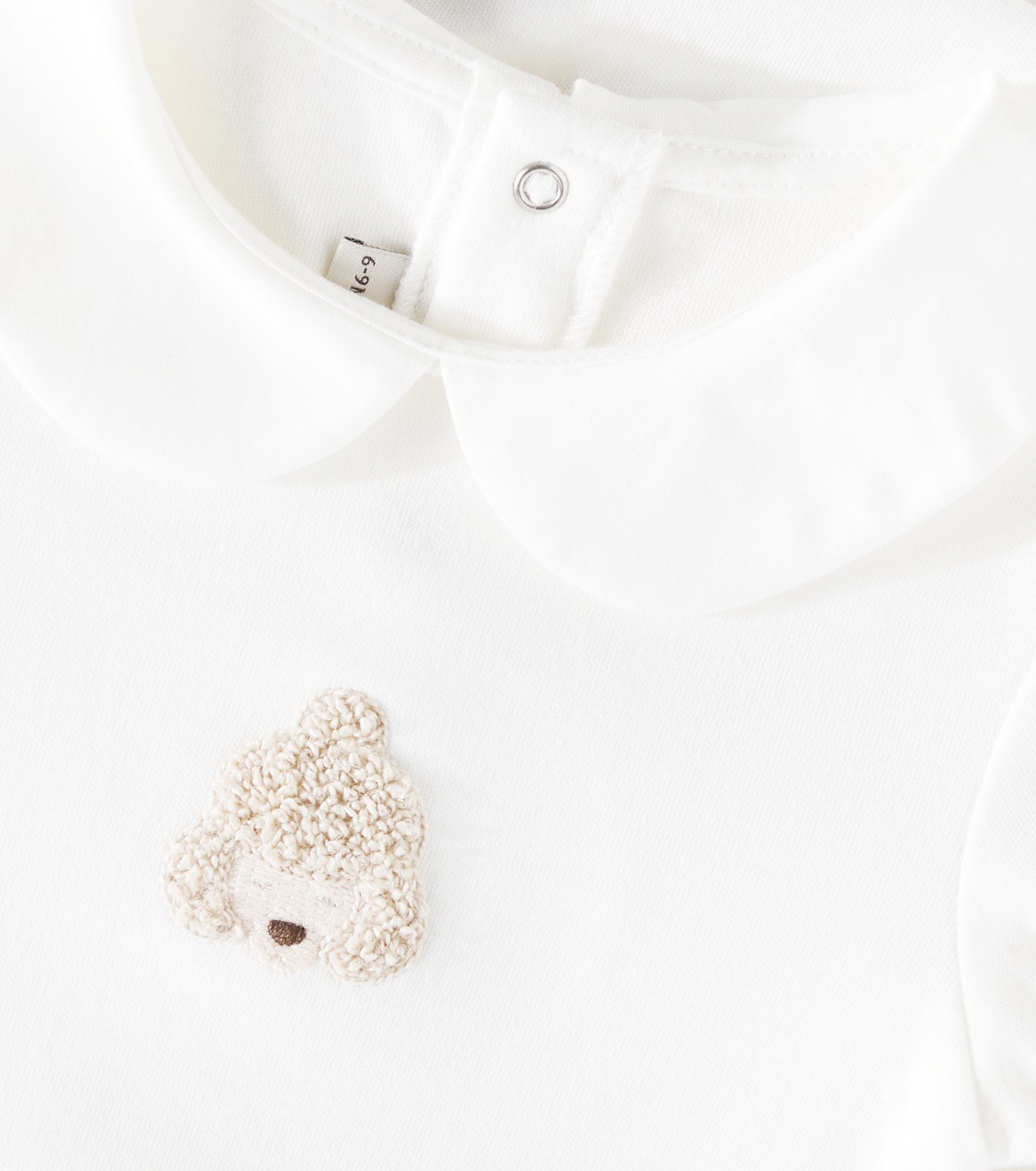 Baby Davo Poodle cotton jersey bodysuit | Donsje