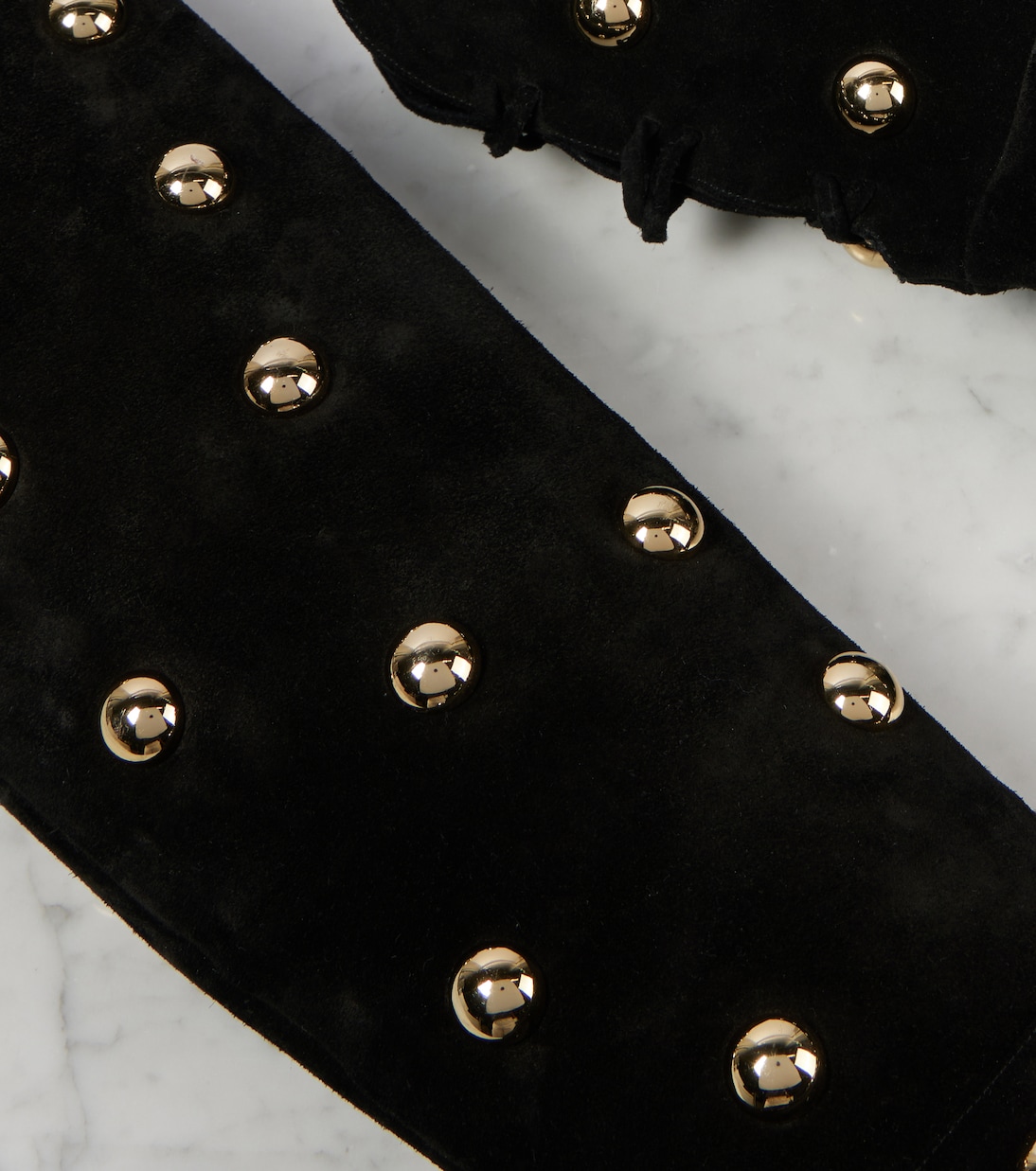 Stivali Eve in suede con borchie | Chloé